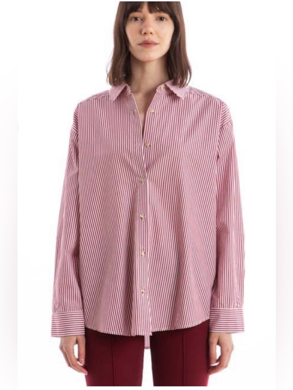 DONNI. Pop shirt Red/white